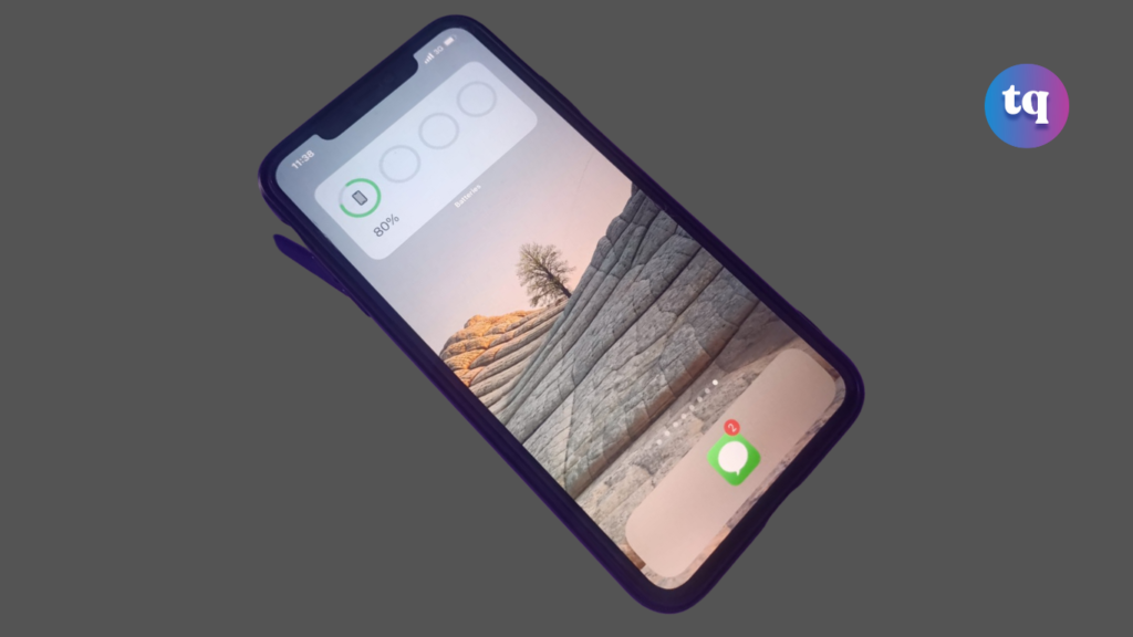 Battery Widget to the iPhone 12