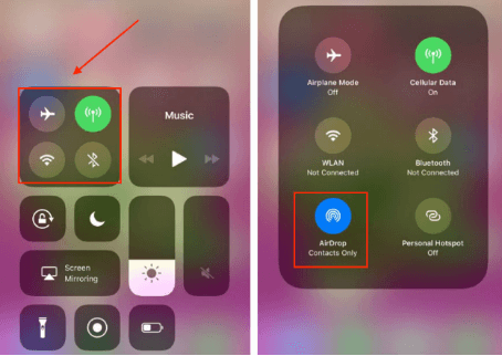 Add Music from Mac to iPhone Using AirDrop