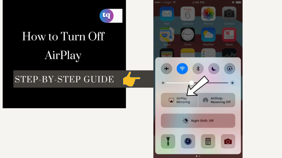 how to turn off airplay
