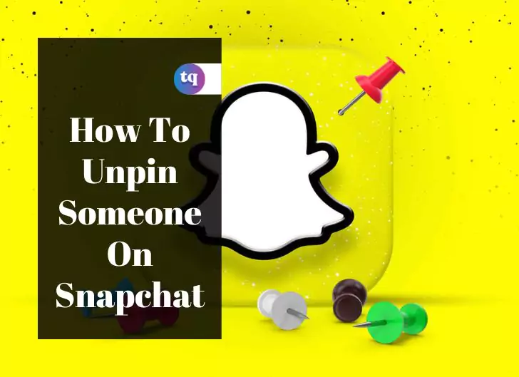 How to unpin someone on snapchat