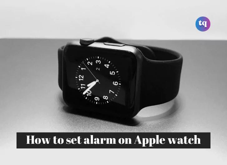 How to set alarm on Apple watch