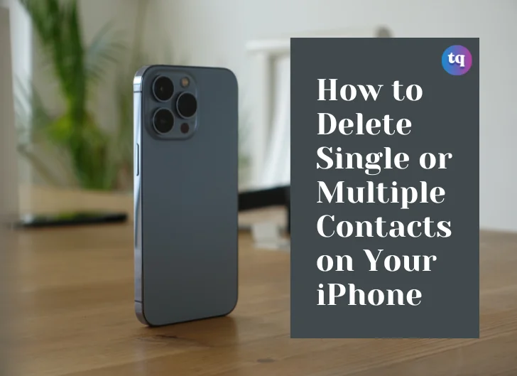 how to delete contacts on iphone