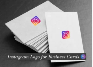 instagram logo for business cards