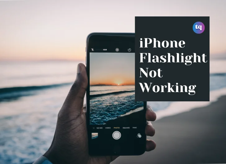 iphone 15 flashlight width not working