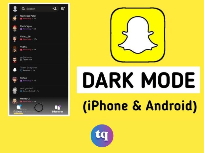 How to Get Dark Mode on Snapchat TechQlik