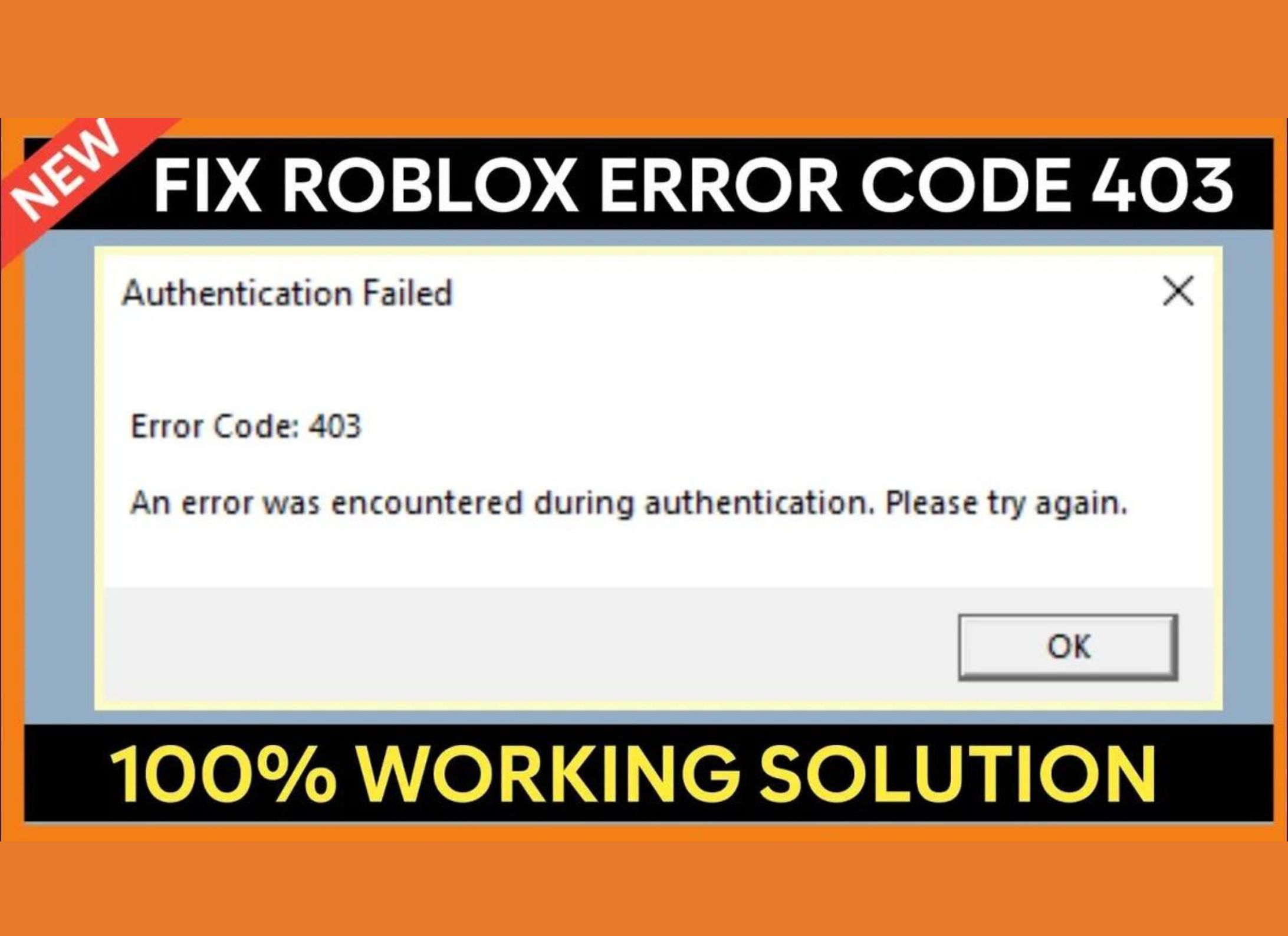 Roblox Error Code 403 