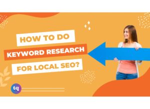 how to do keyword research for local SEO