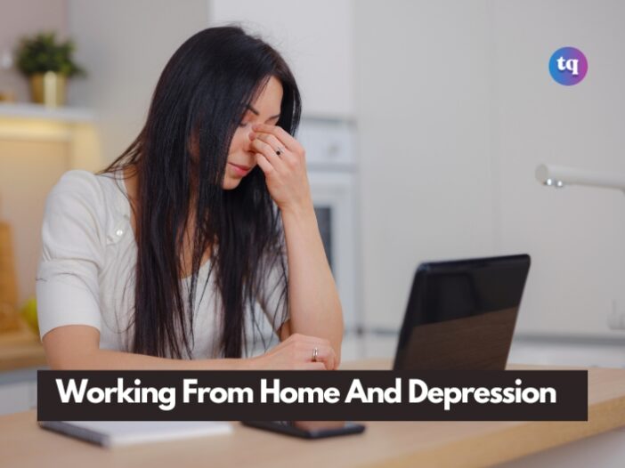 Working from home and depression