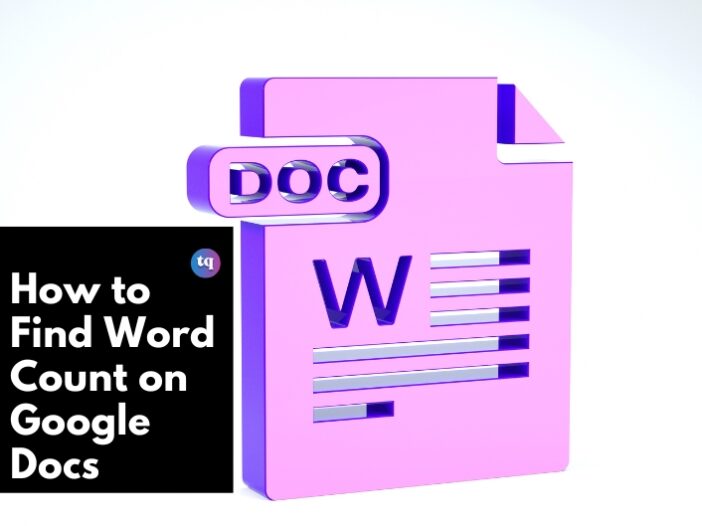 how to find word count on google docs