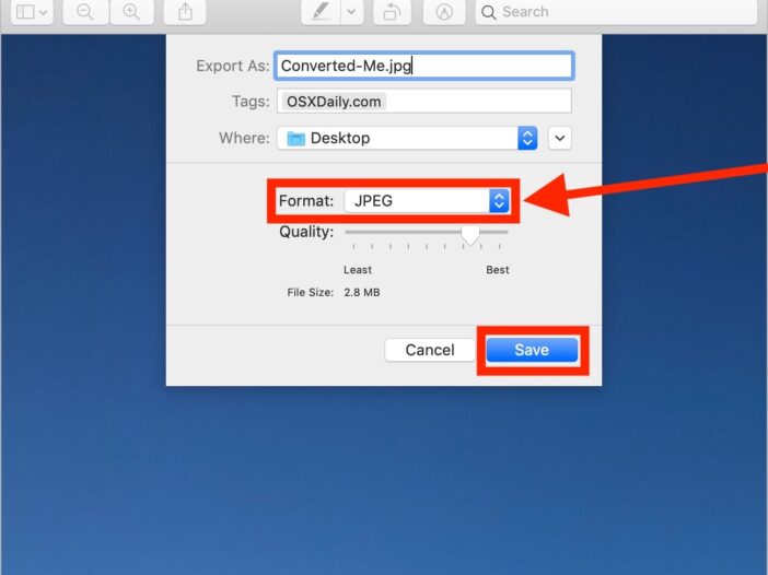 How to Convert HEIC to JPG on a Mac