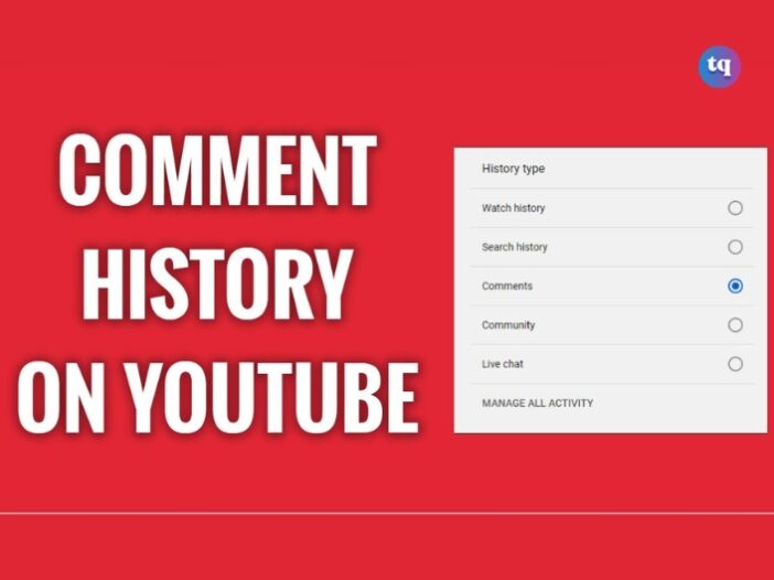 youtube comment history