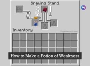 how to make a potion of weakness