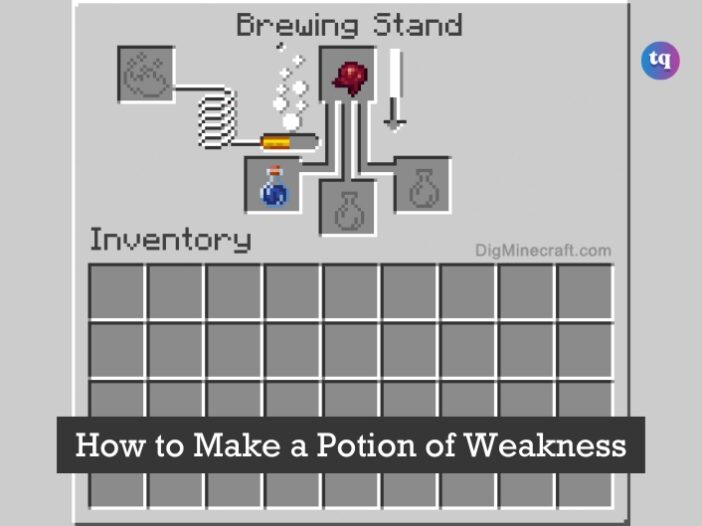 how to make a potion of weakness