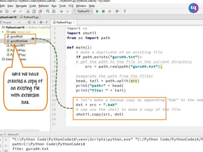 Python copy file