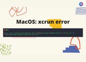 xcrun: error: invalid active developer path