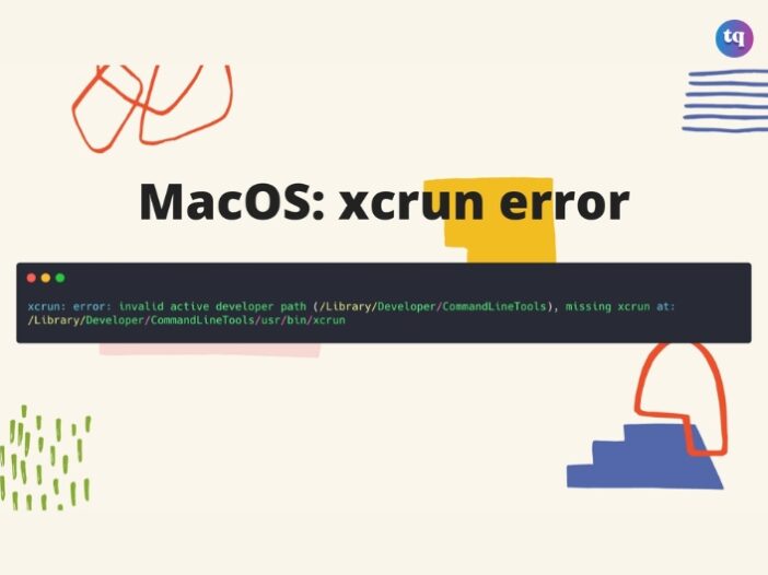 xcrun: error: invalid active developer path