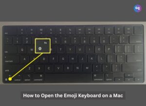 emoji keyboard on mac