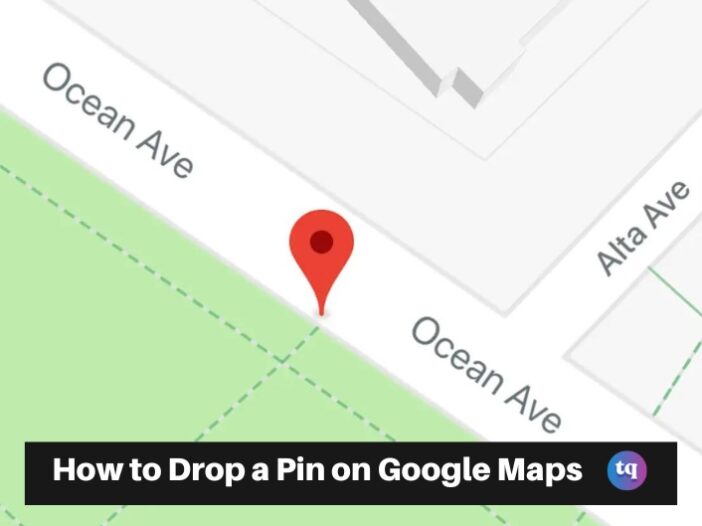 how to drop a pin