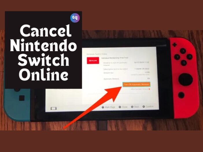 how to cancel nintendo online