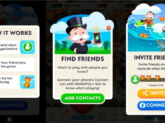 how to add friends on monopoly go