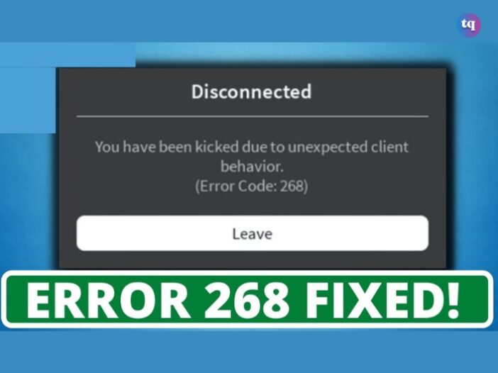 error code 268