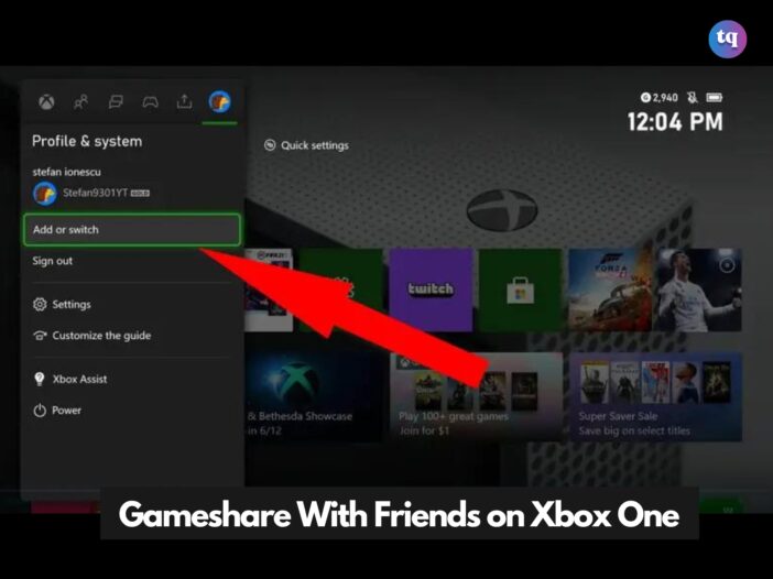 how to game share xbox