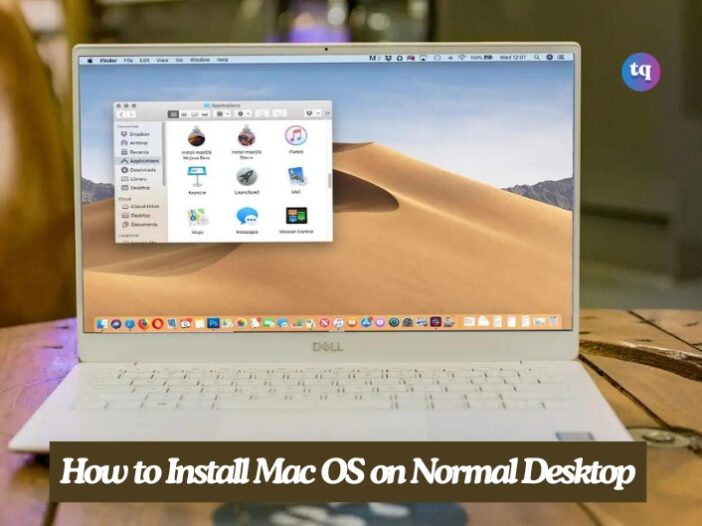 how to install mac os on normal desktop