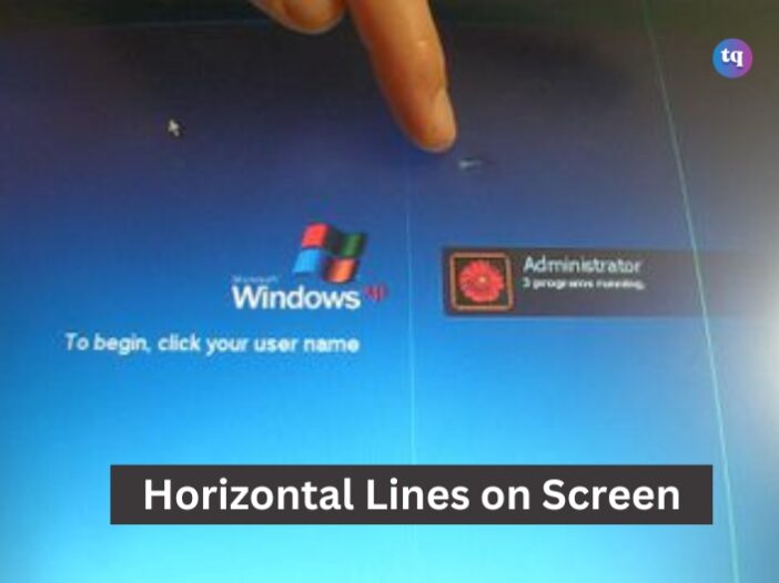 horizontal lines on screen