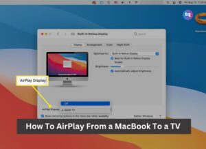 How to airplay from mac