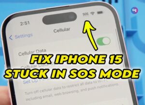 how to turn off sos on iphone