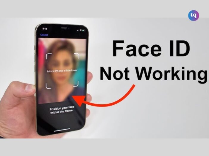 why is my face id not working